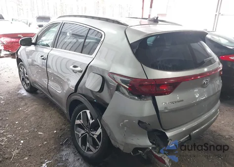 2020 Kia Sportage Ex z USA, uszkodzony, nr VIN KNDPN3AC4L7658572